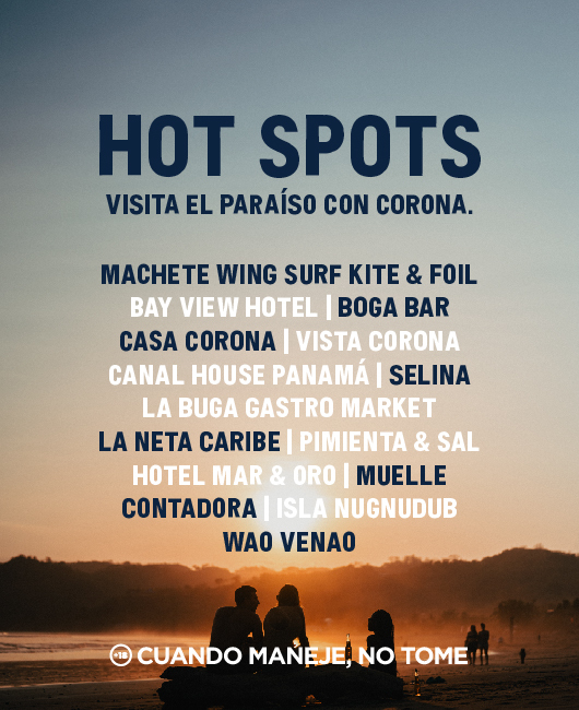 Corona Panama Hot Spots 